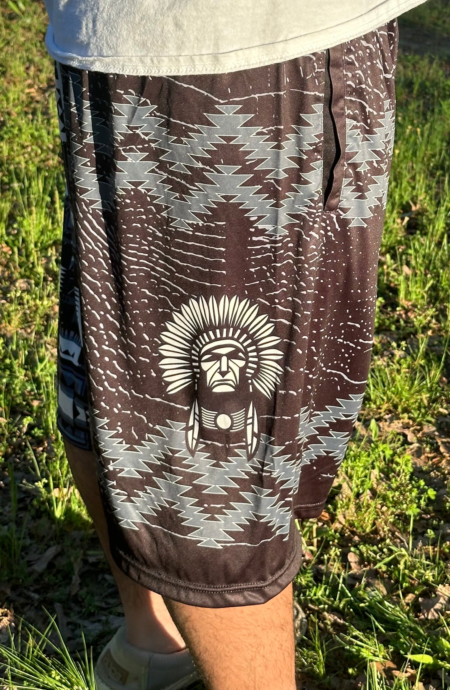 Tribal Shorts w/ headdress