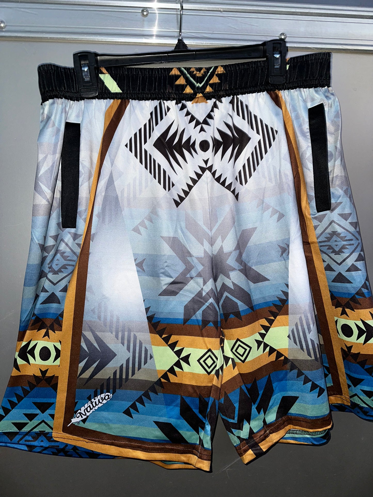 Adult shorts tribal