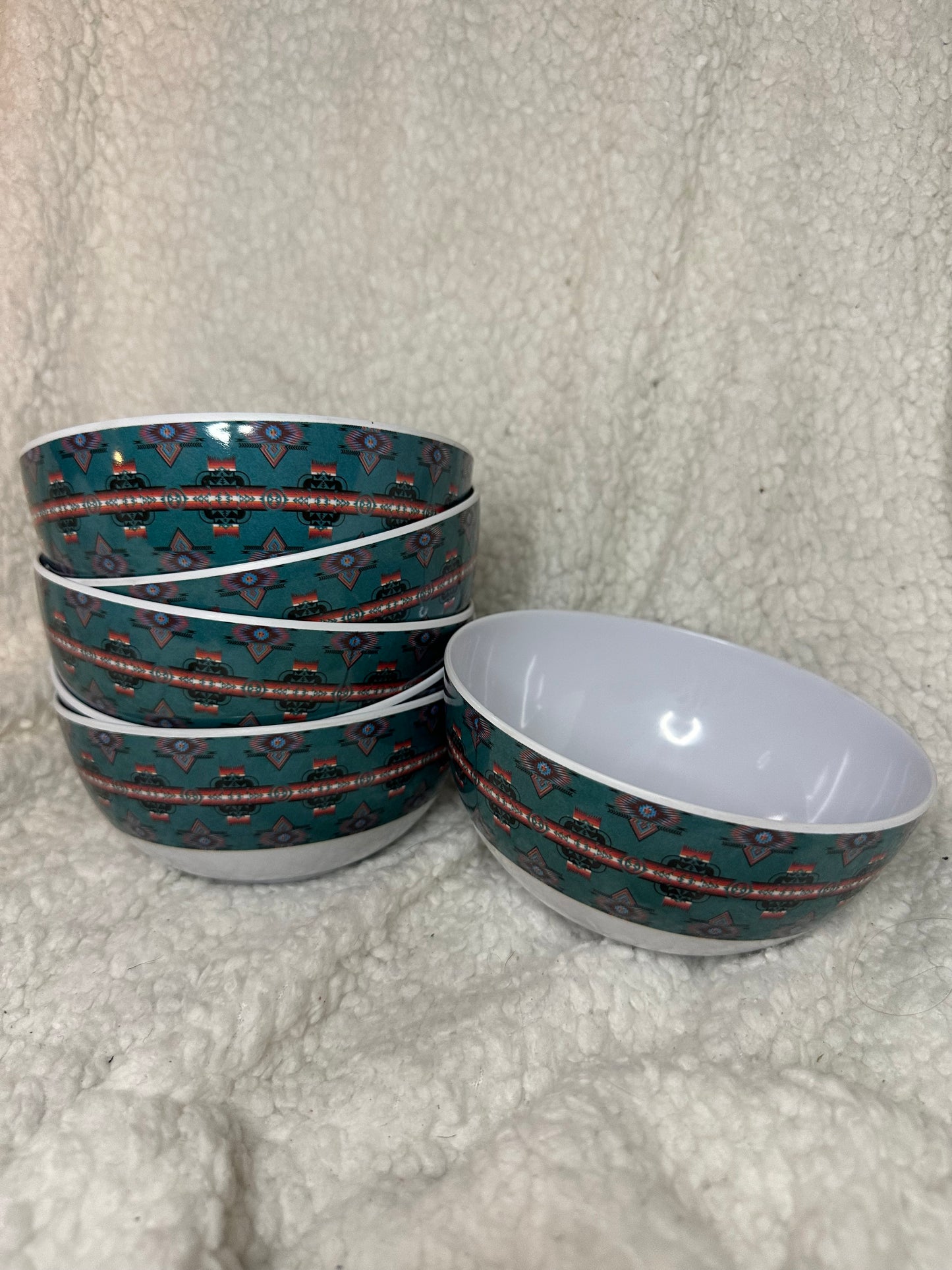 Tribal Print Bowls