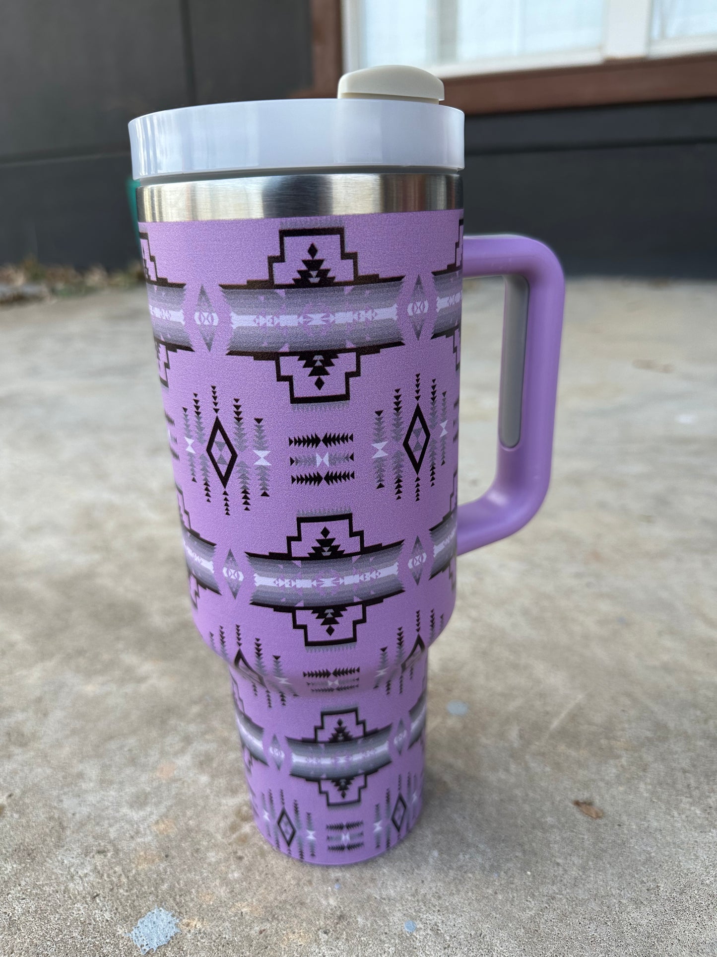 40oz Tribal Print Tumbler