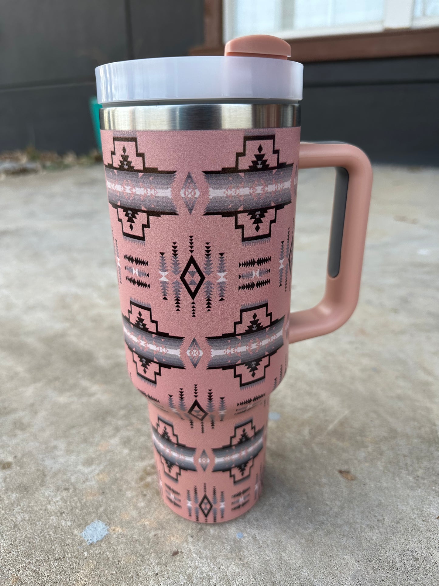 40oz Tribal Print Tumbler