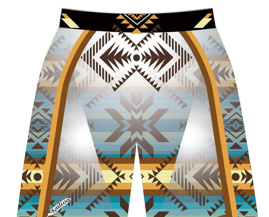 Adult shorts tribal