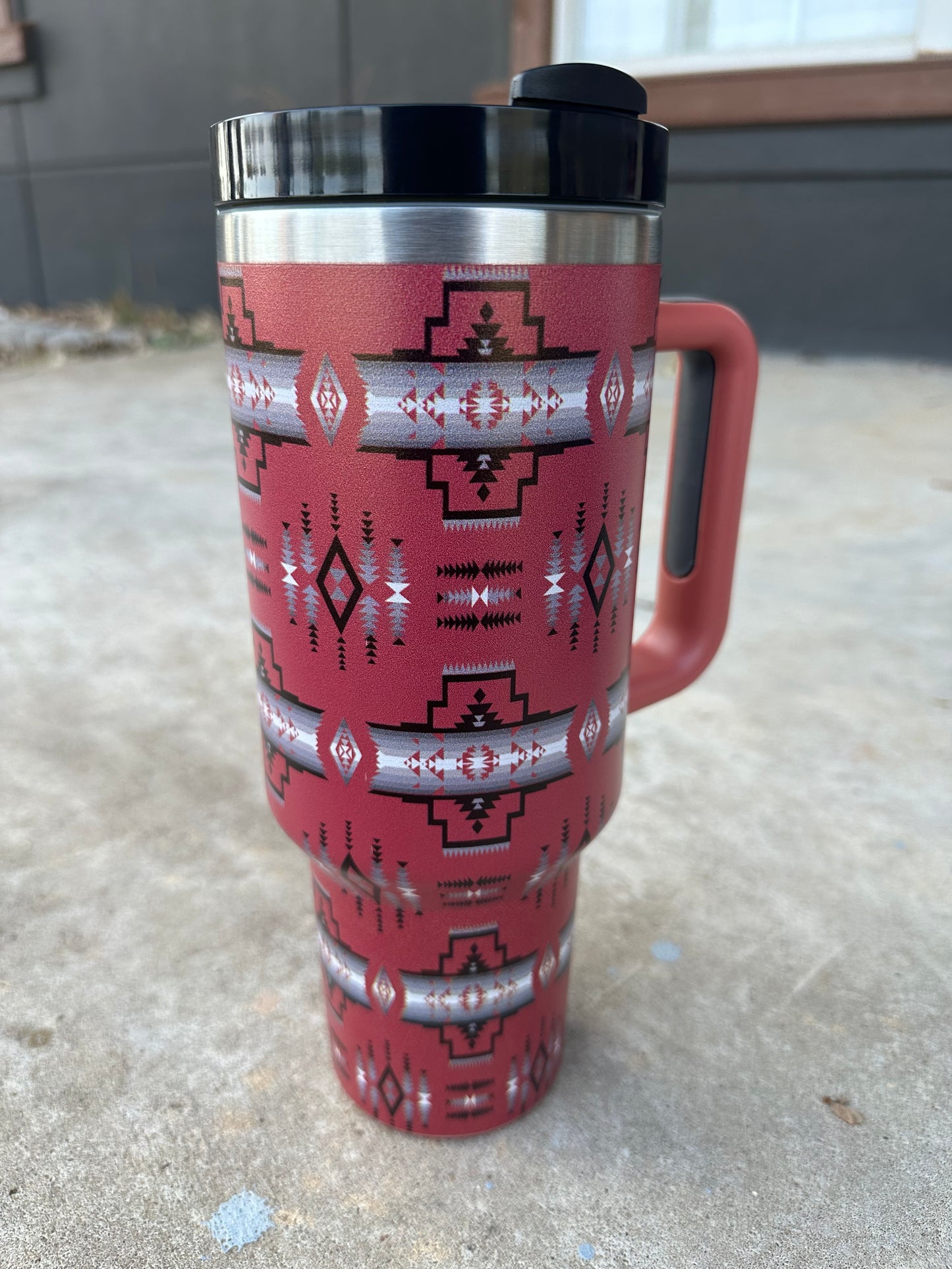 40oz Tribal Print Tumbler